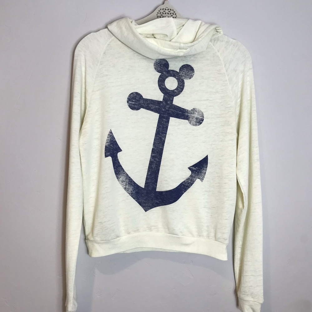 Disney Cruise Line hooded long sleeve shirt